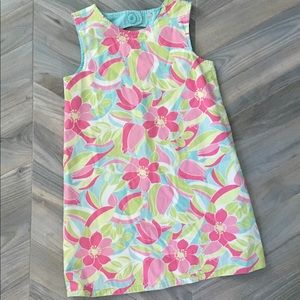 Gymboree Reversible Dress Flamingos & Flowers